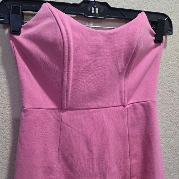 BNWT superdown Ryleigh Strapless Maxi Dress in Pink Size XXS - Picture 6 of 11